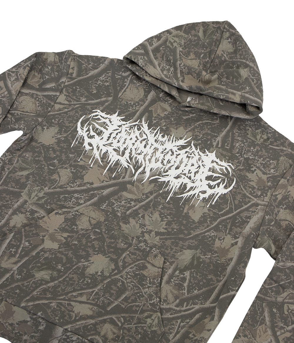 Lorna Shore Deadwood Camo Puff Hooded Sweatshirt