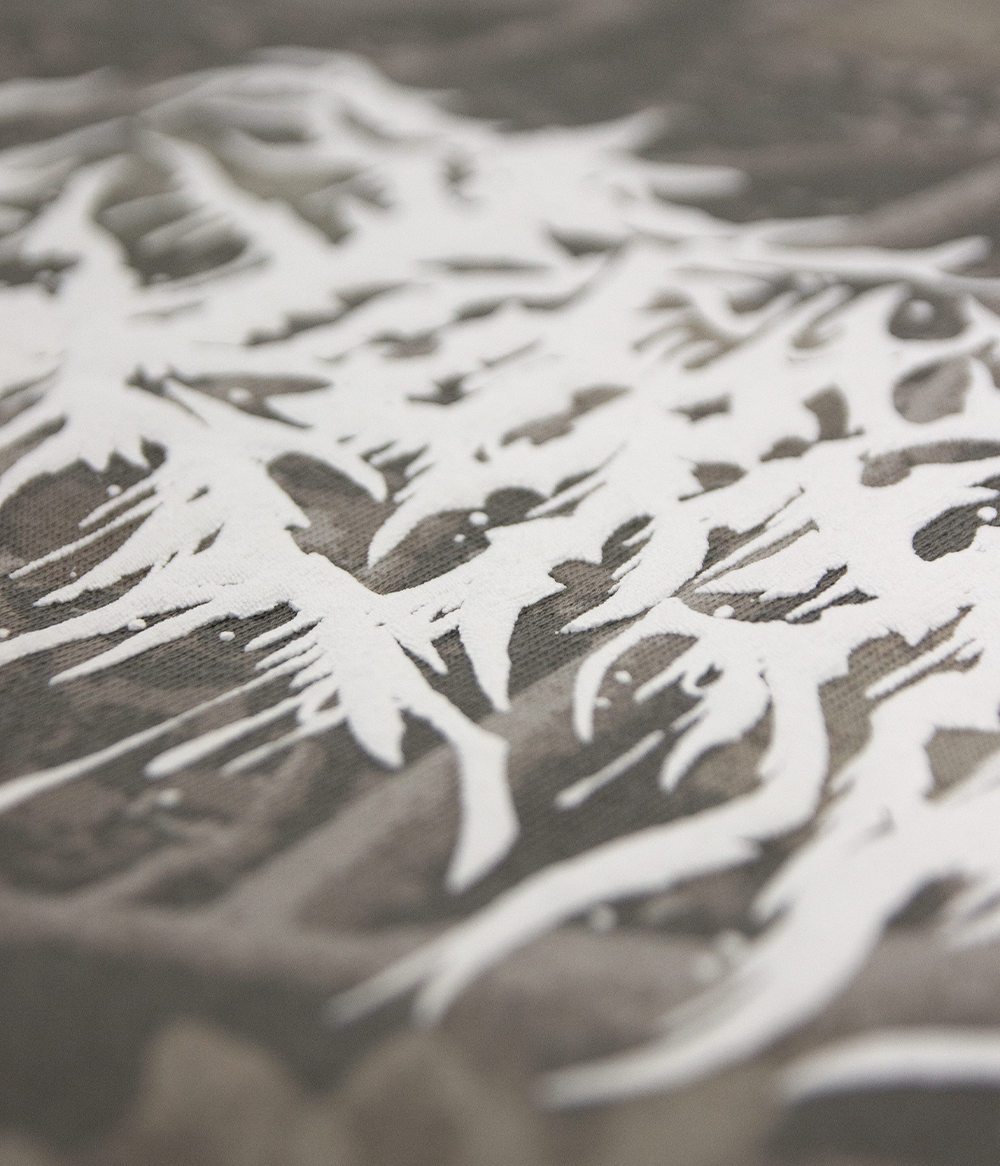 Lorna Shore Deadwood Camo Puff Hooded Sweatshirt