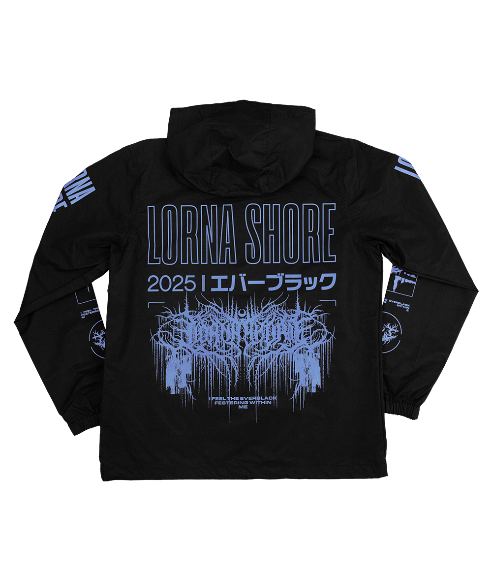 Lorna Shore Everblack Windbreaker Jacket