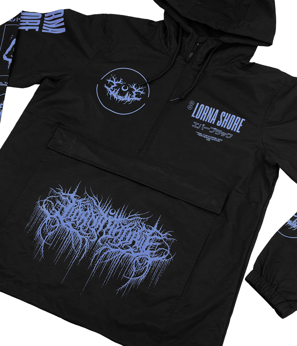 Lorna Shore Everblack Windbreaker Jacket