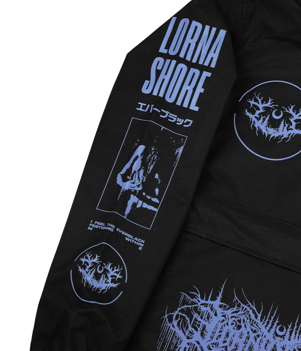 Lorna Shore Everblack Windbreaker Jacket