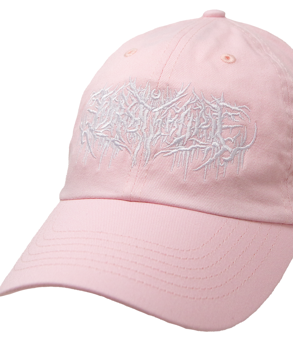 Lorna Shore Drip Logo Dad Hat (Pink)