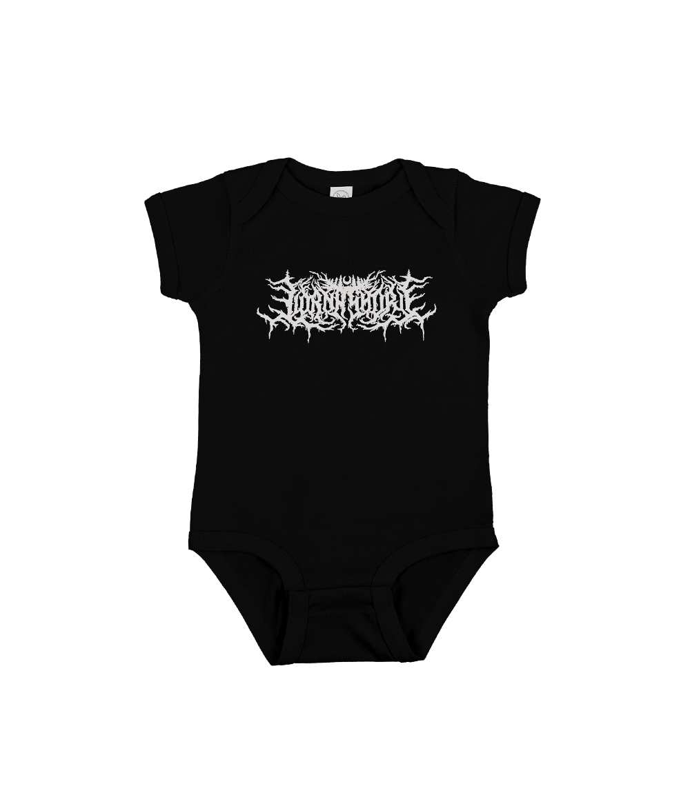 Lorna Shore Logo Infant One Piece (Black)