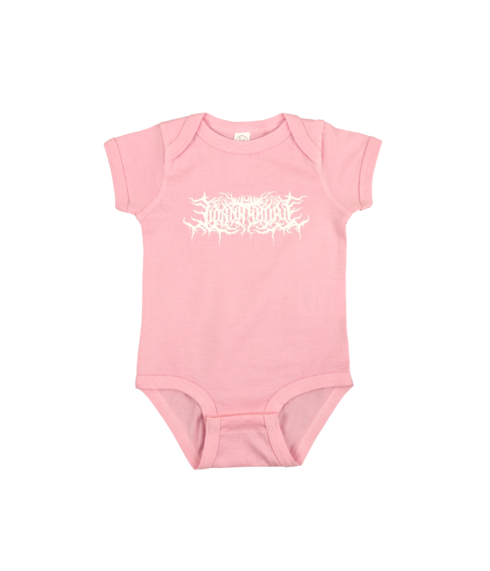 Lorna Shore Logo Infant One Piece (Pink)