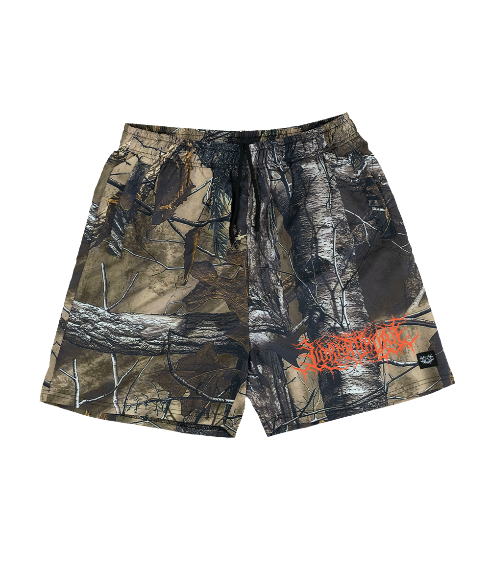 Lorna Shore Camo Shorts *PREORDER SHIPS JULY 30