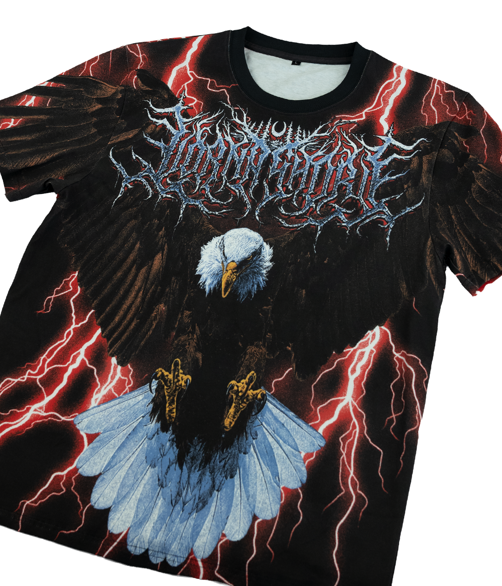Lorna Shore Eagle All Over Shirt *PREORDER SHIPS AUG 21