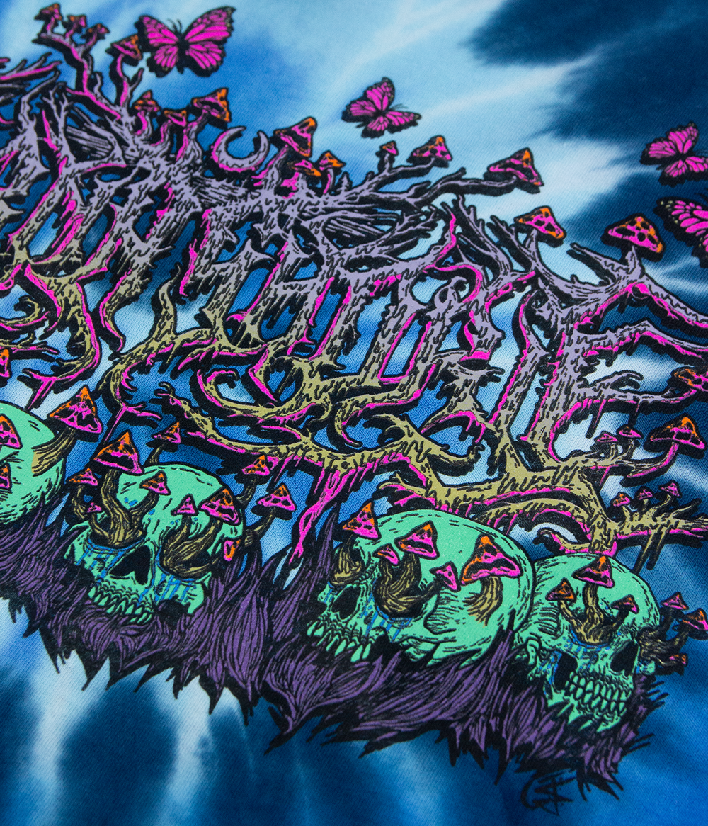 Lorna Shore Psychedelic Tie Dye Shirt
