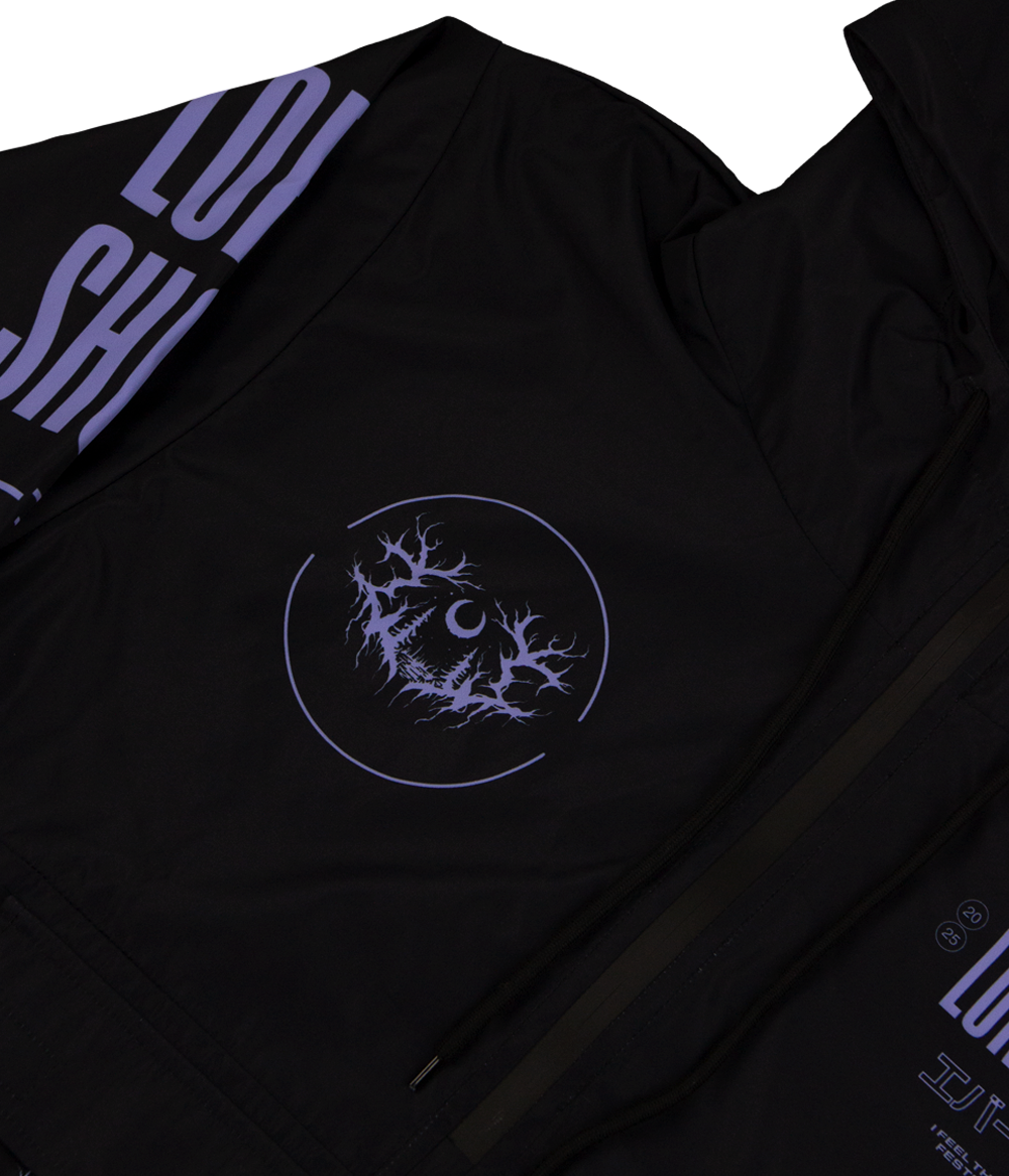 Lorna Shore Everblack Windbreaker Jacket