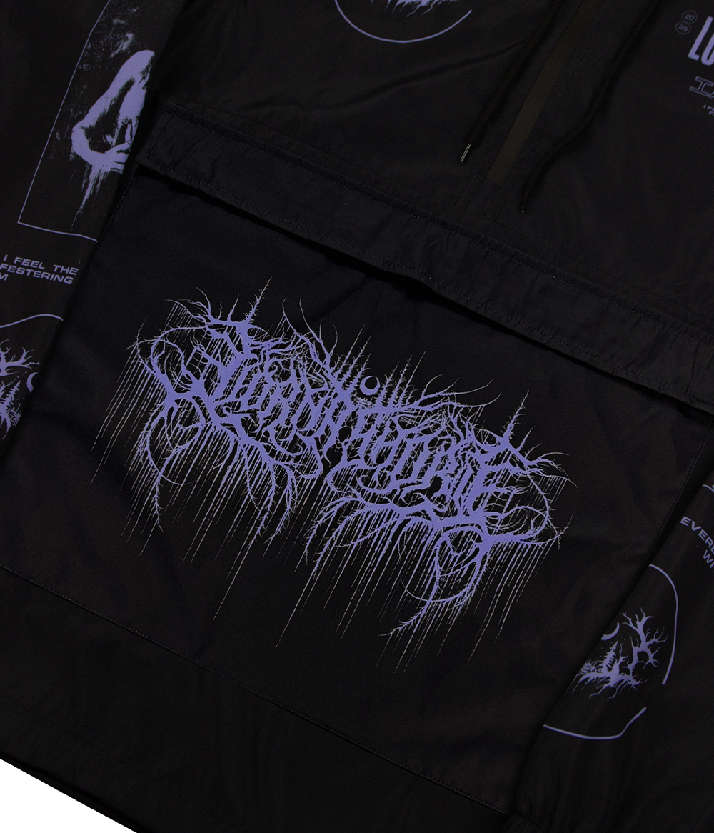Lorna Shore Everblack Windbreaker Jacket