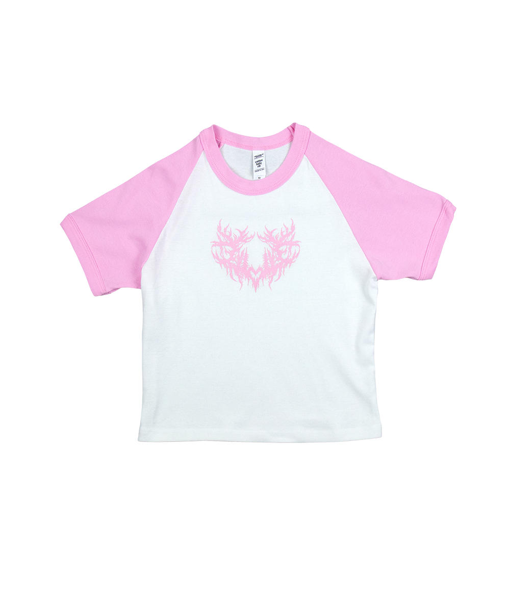 Lorna Shore Heart Sigil Womens Raglan Shirt