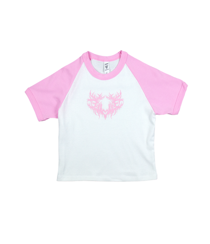 Lorna Shore Heart Sigil Womens Raglan Shirt