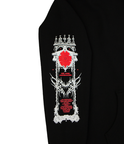 Lorna Shore Damned Zip Hooded Sweatshirt