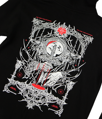 Lorna Shore Damned Zip Hooded Sweatshirt