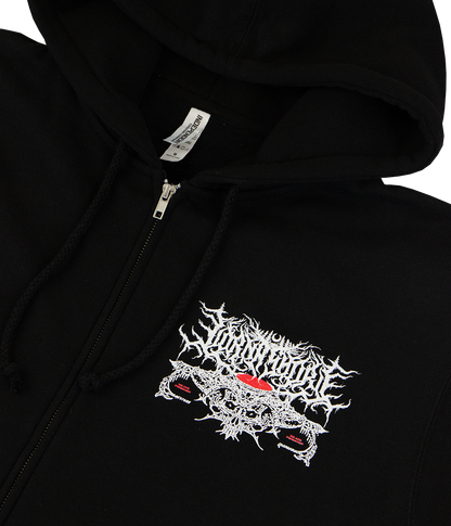 Lorna Shore Damned Zip Hooded Sweatshirt