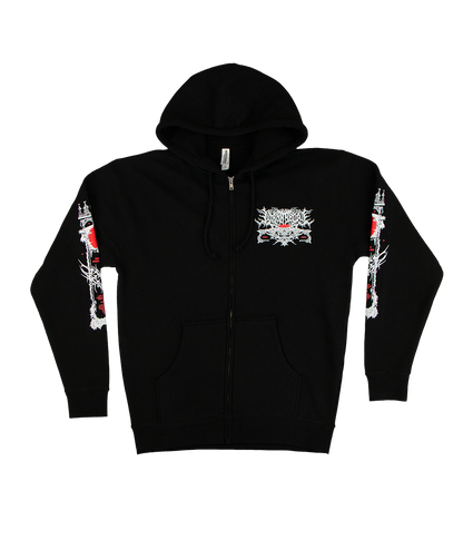 Lorna Shore Damned Zip Hooded Sweatshirt