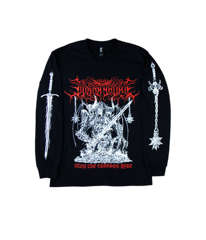 Lorna Shore Crimson Pyre Long Sleeve Shirt