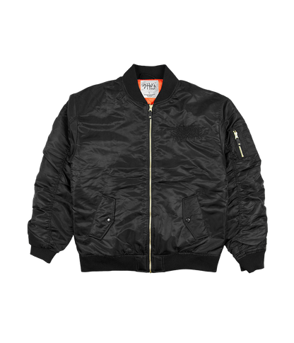 Lorna Shore Embroidered Bomber Jacket