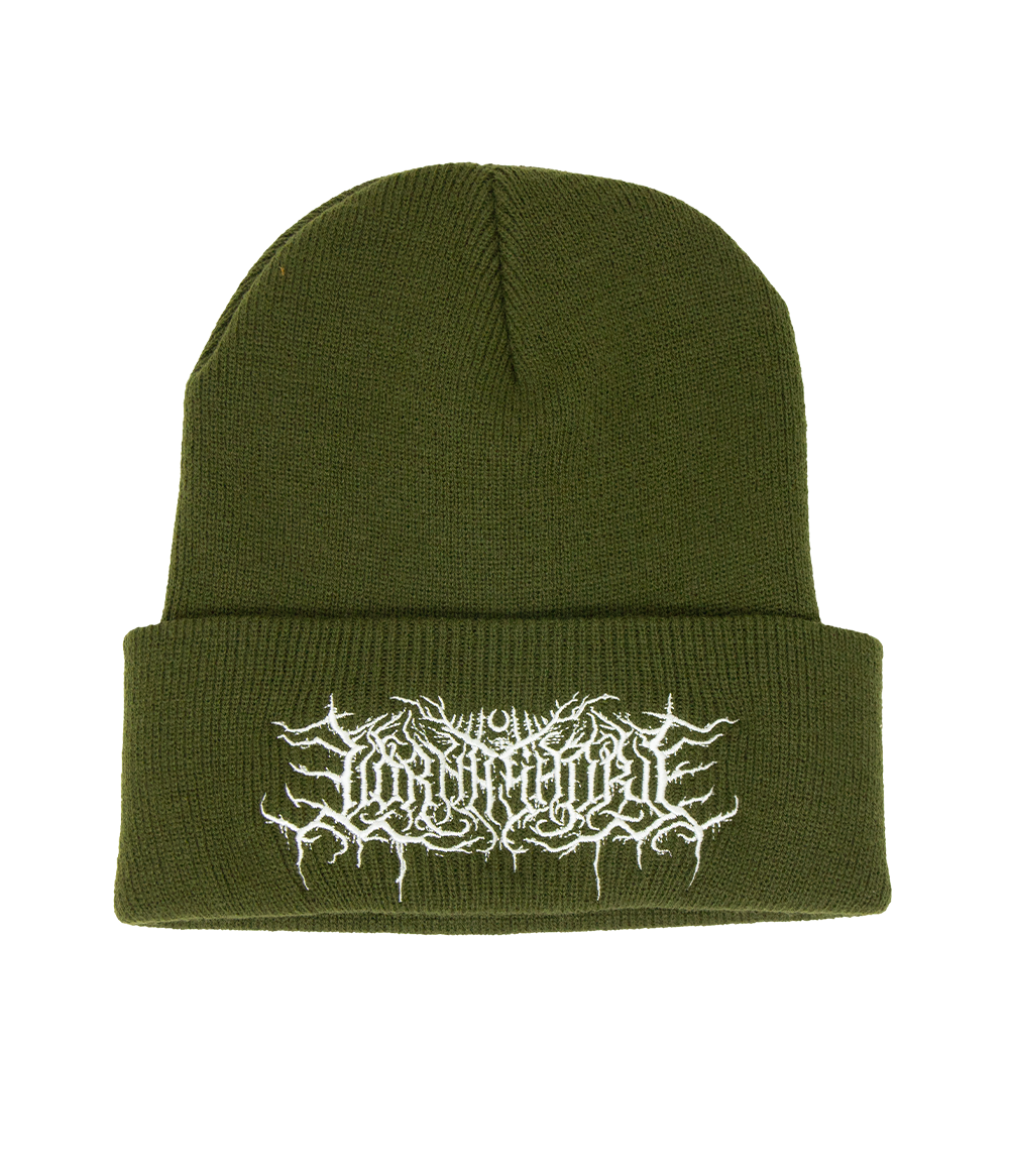Lorna Shore Logo Beanie (Olive Green)