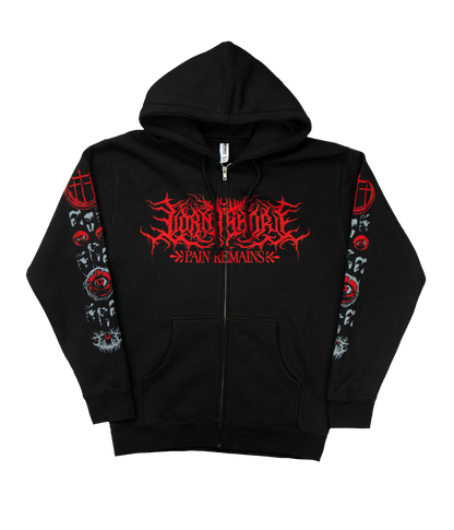 Lorna Shore Teeth Zip Hooded Sweatshirt