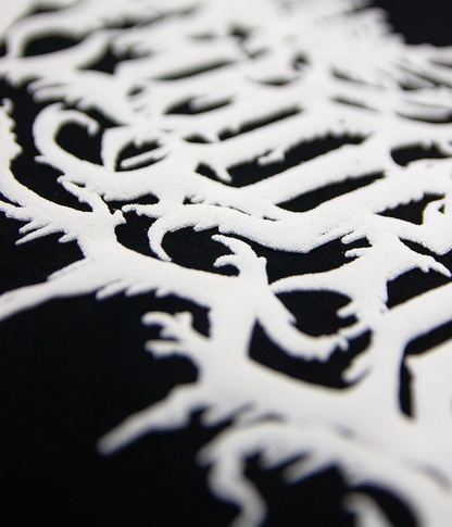 Lorna Shore White Logo Puff Shirt (Gildan Hammer)