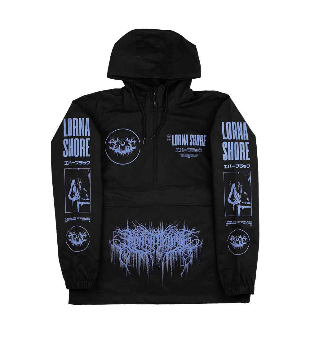Lorna Shore Everblack Windbreaker Jacket