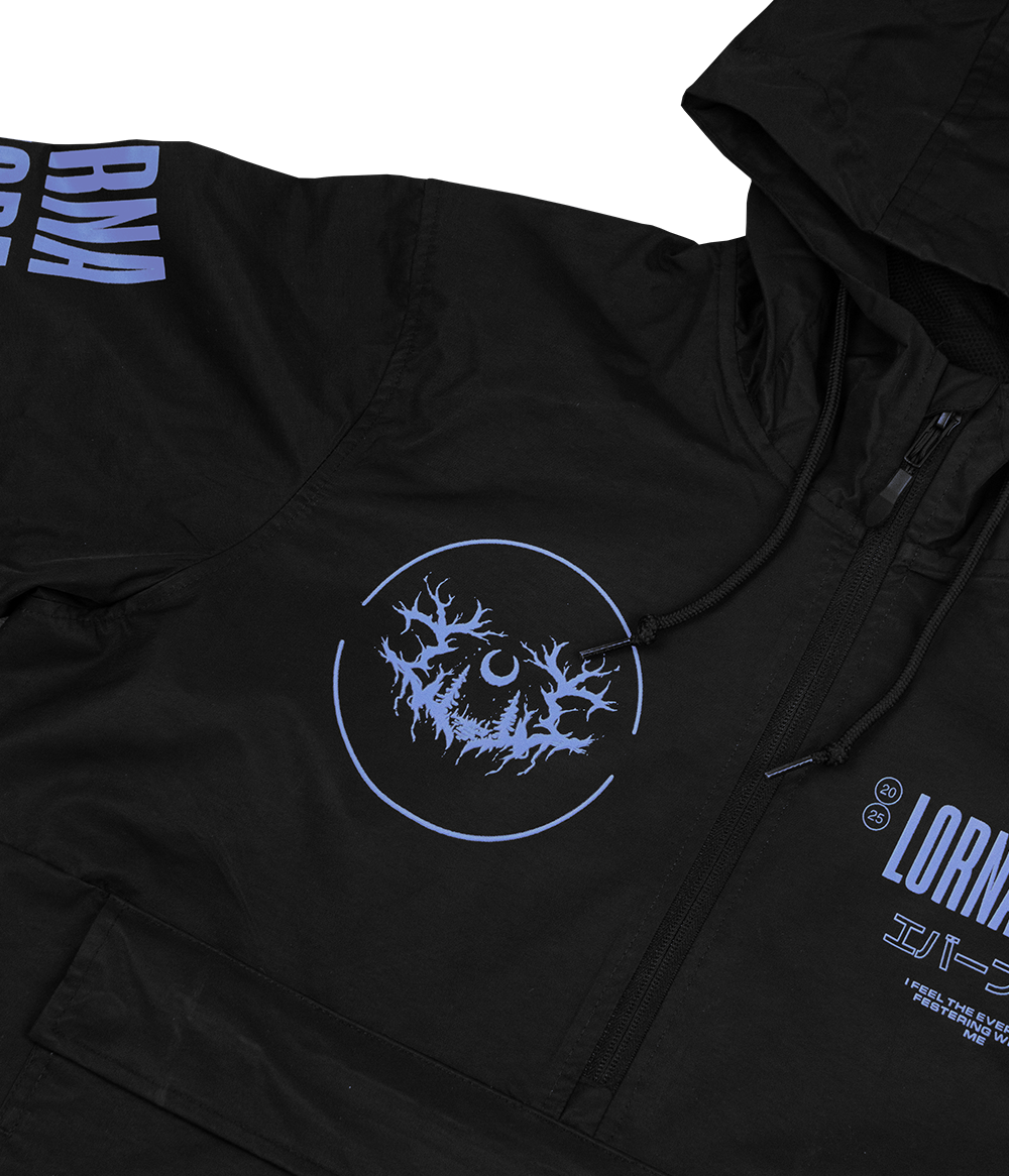 Lorna Shore Everblack Windbreaker Jacket