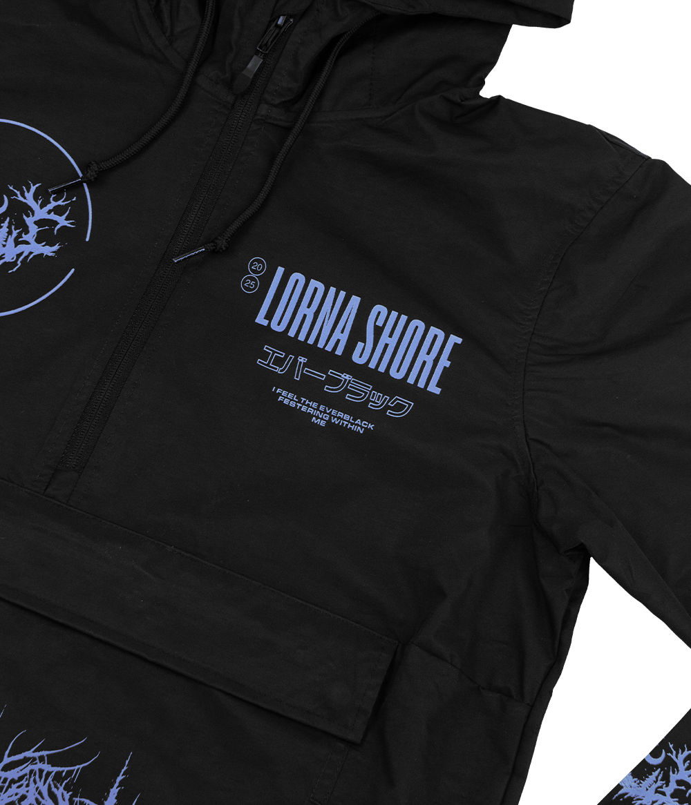Lorna Shore Everblack Windbreaker Jacket