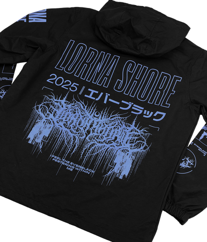 Lorna Shore Everblack Windbreaker Jacket