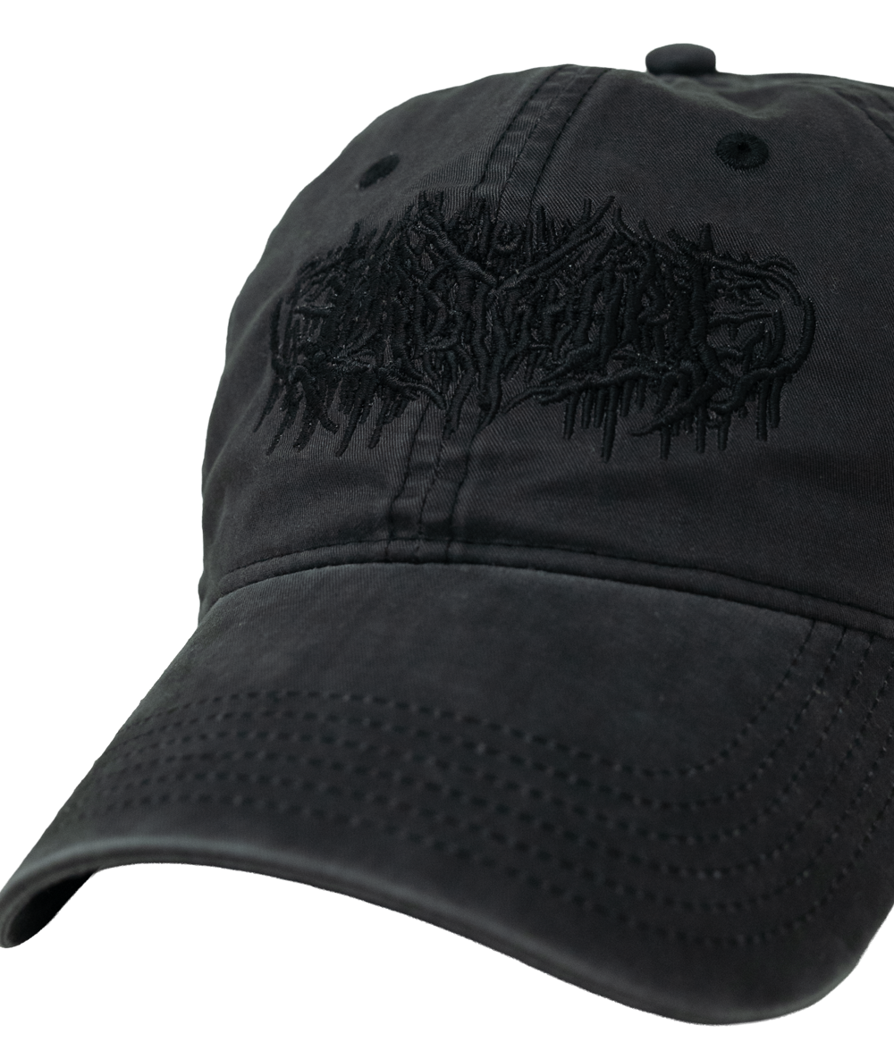 Lorna Shore Washed Black Dad Hat