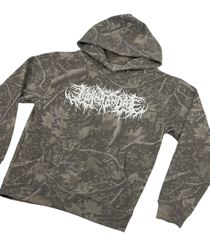 Lorna Shore Deadwood Camo Puff Youth Hooded Sweatshirt