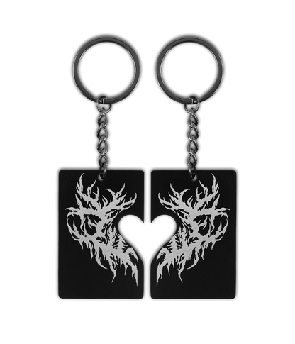 Lorna Shore Heart Sigil Keychain Set