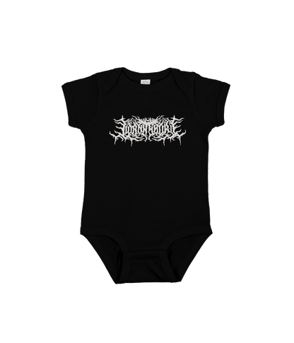Lorna Shore Logo Infant One Piece (Black)