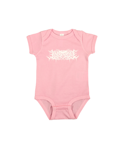 Lorna Shore Logo Infant One Piece (Pink)