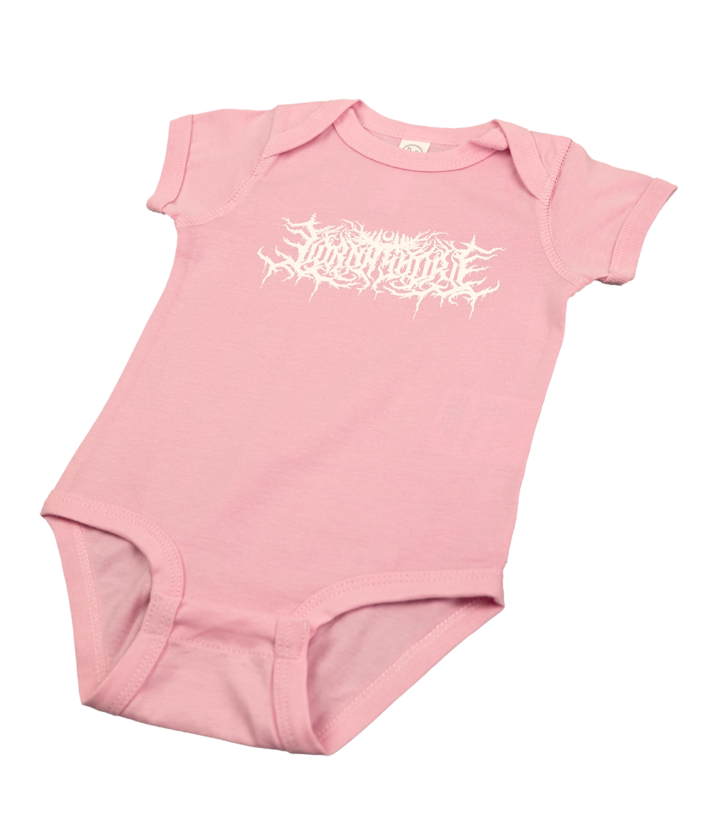 Lorna Shore Logo Infant One Piece (Pink)