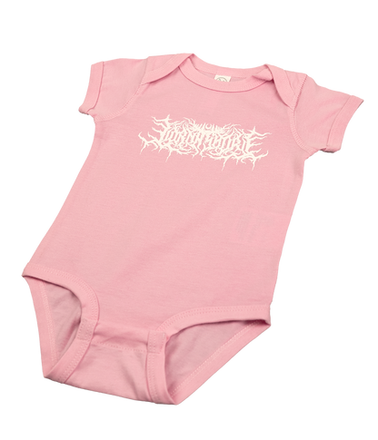 Lorna Shore Logo Infant One Piece (Pink)