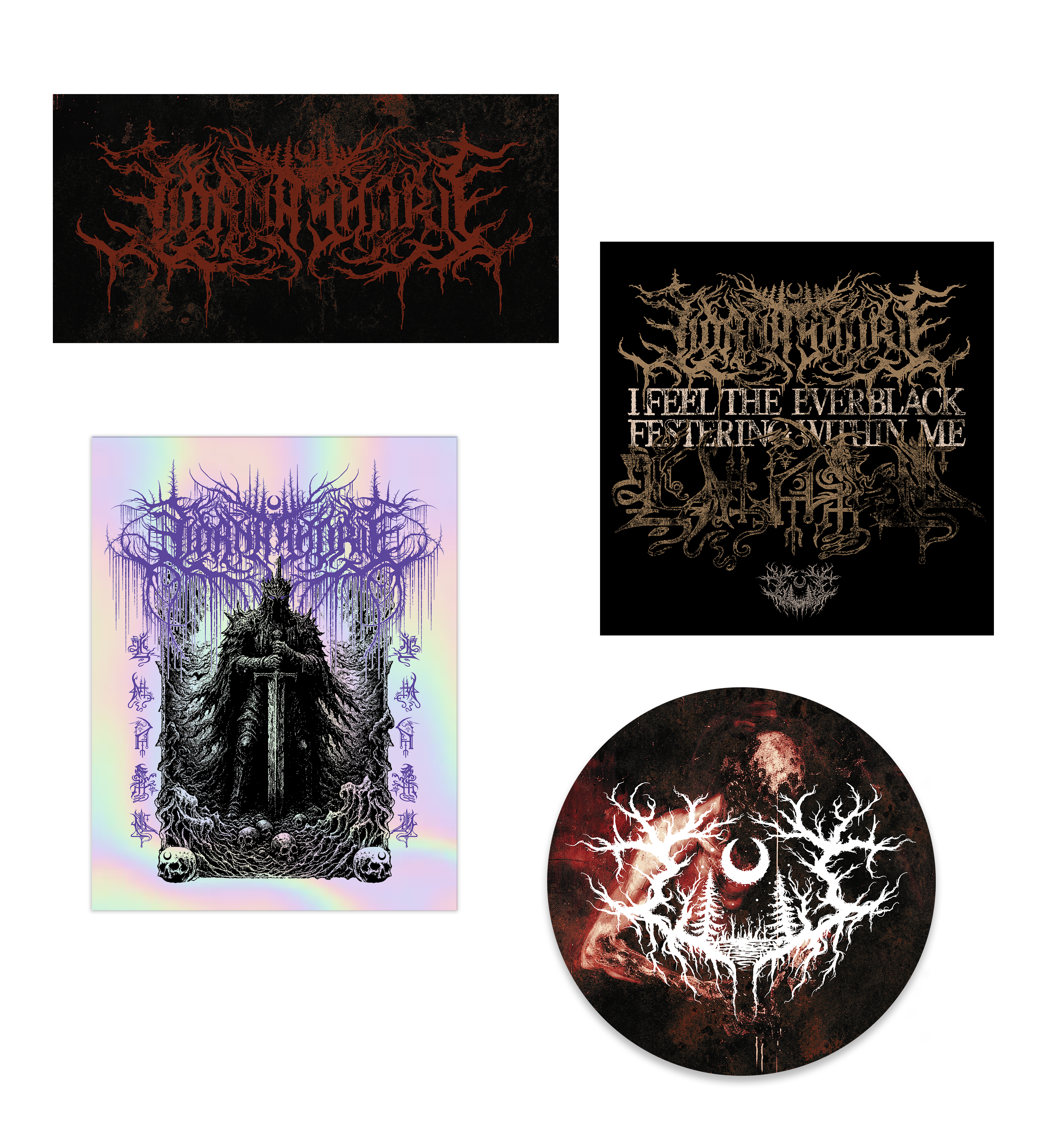 Lorna Shore 4 Sticker Pack