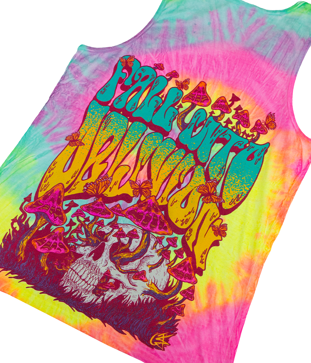 Lorna Shore Psychedelic Tie Dye Tank Top *PREORDER SHIPS 8/20