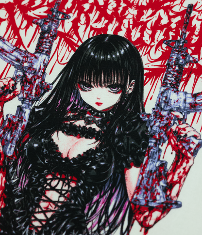 Lorna Shore Anime Gun Shirt