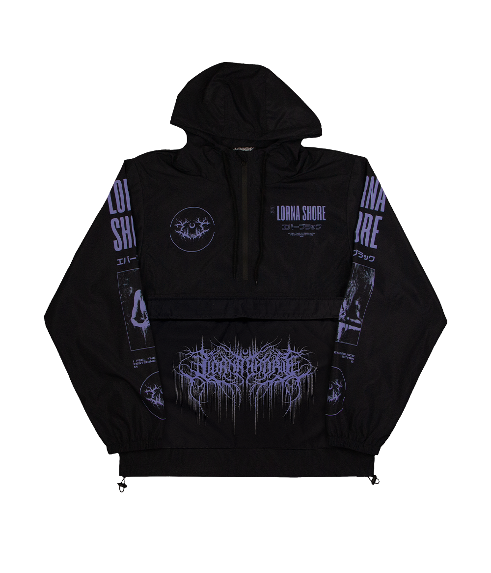 Lorna Shore Everblack Windbreaker Jacket *PREORDER SHIPS 1/30/26