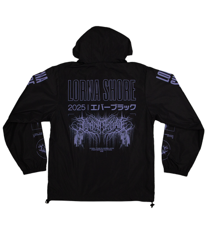 Lorna Shore Everblack Windbreaker Jacket *PREORDER SHIPS 1/30/26