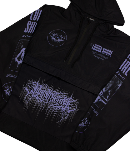 Lorna Shore Everblack Windbreaker Jacket *PREORDER SHIPS 1/30/26