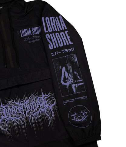 Lorna Shore Everblack Windbreaker Jacket *PREORDER SHIPS 1/30/26